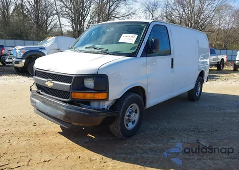 2016 Chevrolet Express 2500 Work Van from USA, damaged, VIN 1GCWGAFF4G1166534